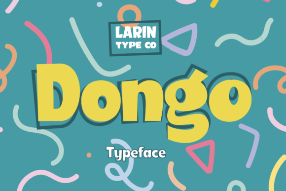 Discover Dongo: A Playful Font for Joyful Designs