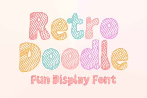 Discover the Playful Charm of Retro Doodle for Your Designs