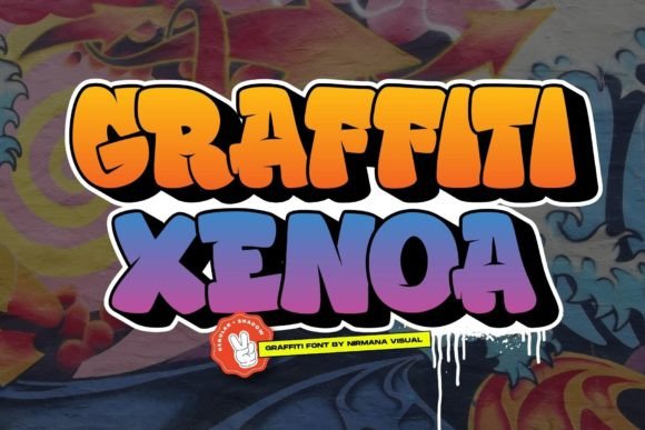 Discover the Urban Edge of the Graffiti Xenoa Typeface