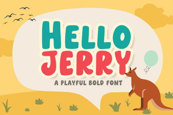 Why Hello Jerry is the Playful Display Font Your Designs Need